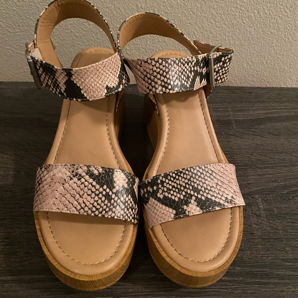 Wedged heels